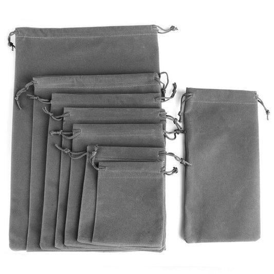 10pcs Velvet Gift Bags for Weddings & Events - Elegant Jewellery Packaging