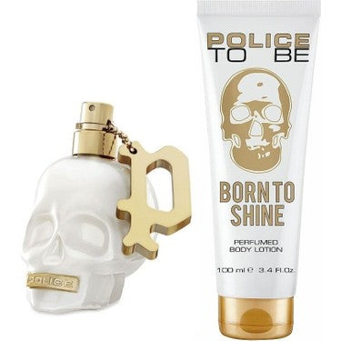 Police To Be Born To Shine Woman Gift Set 40ml EDT + 100ml Body Lotion