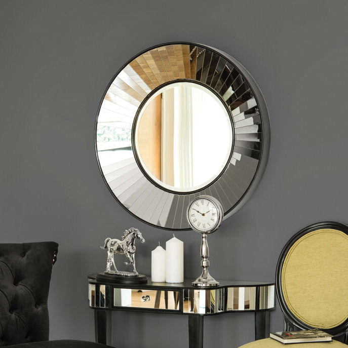 Clavier Round Wall Mirror