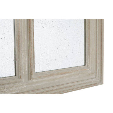 Gail 3 Panel Wall Mirror with Ash Wood Frame