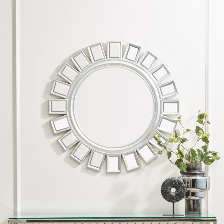 Inti Silver Wall Mirror