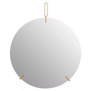 Wall Mirror with Hanging Loop | Matera
