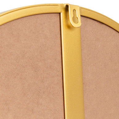 Cindy Medium Gold Finish Wall Mirror