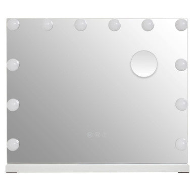 Cassini Illuminated LED Free Standing Vanity Mirror