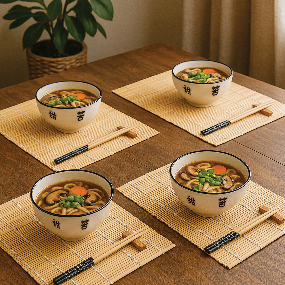 Oriental 16Pc Chinese Dining Set