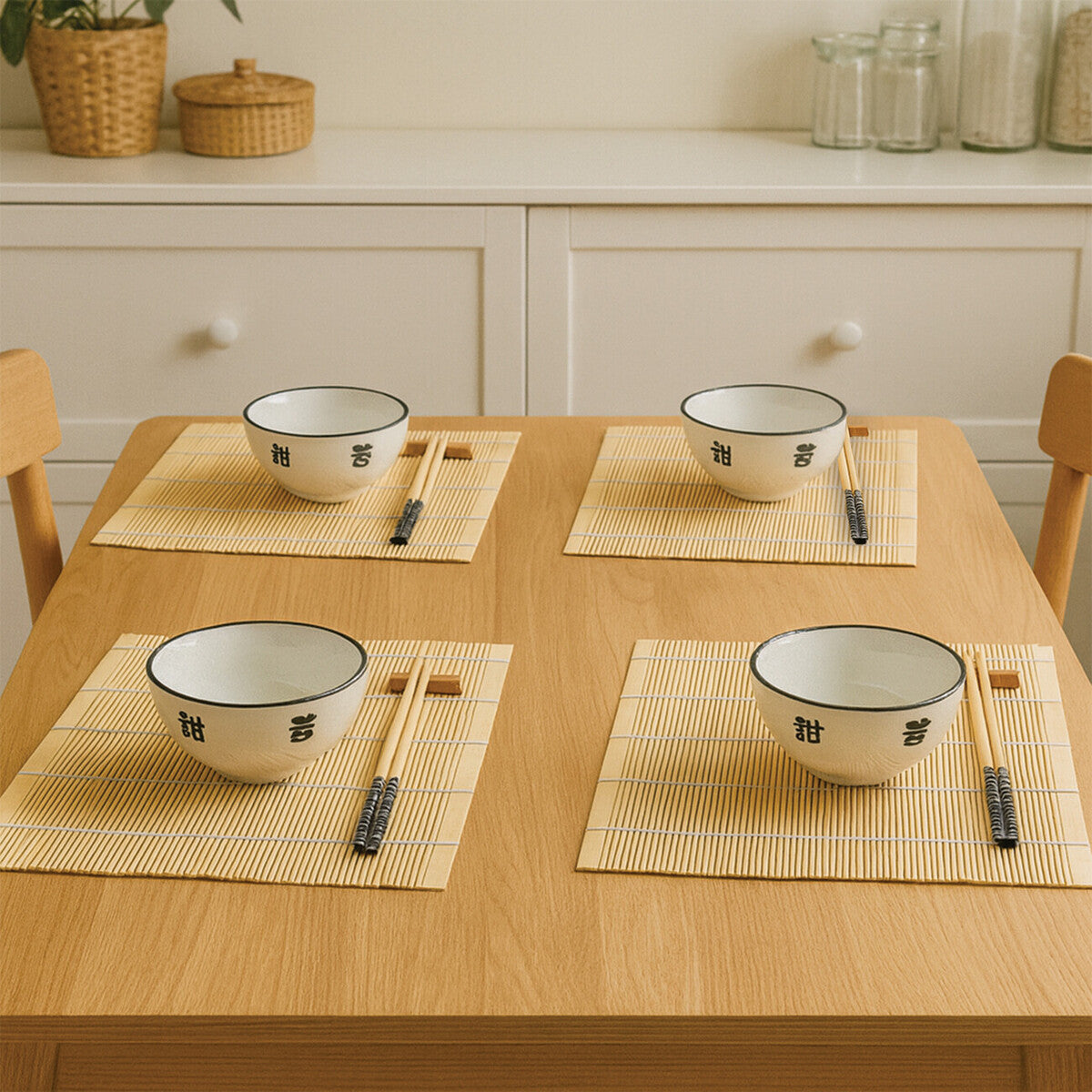 Oriental 16Pc Chinese Dining Set