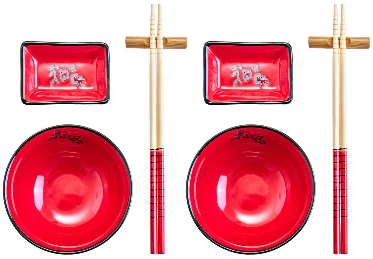 Oriental 8Pc Chinese Dining Set