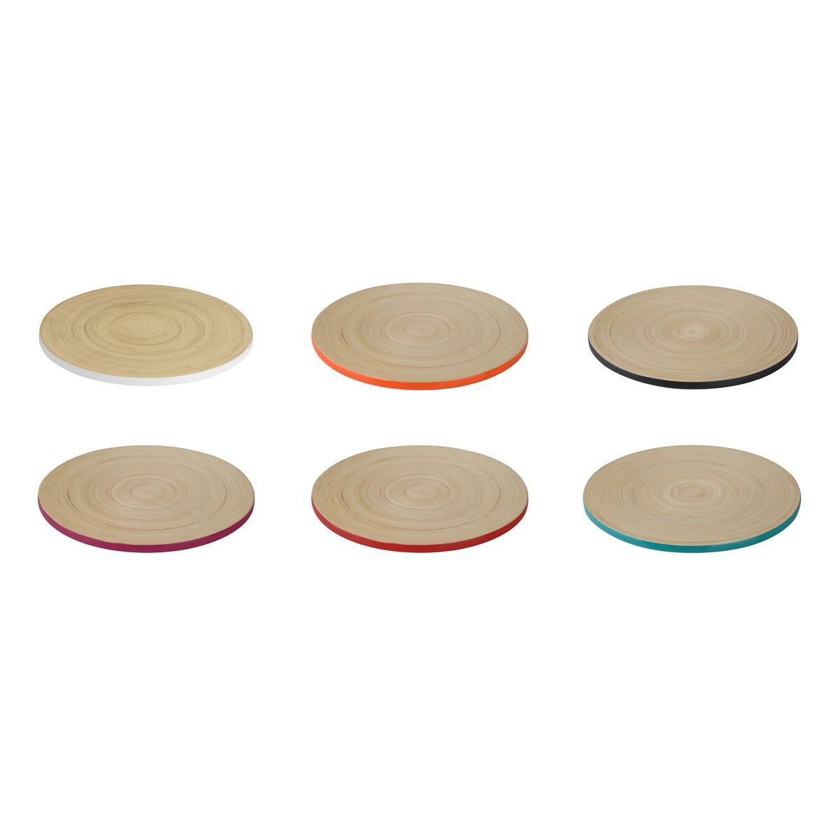 Kyoto Turquoise Bamboo Charger Plate