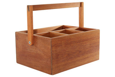 Acacia Cutlery Caddy | Socorro