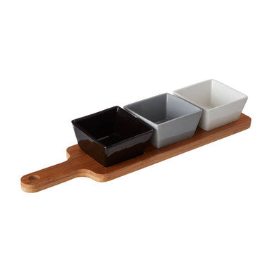 Serving Board with Square Dishes | Soiree