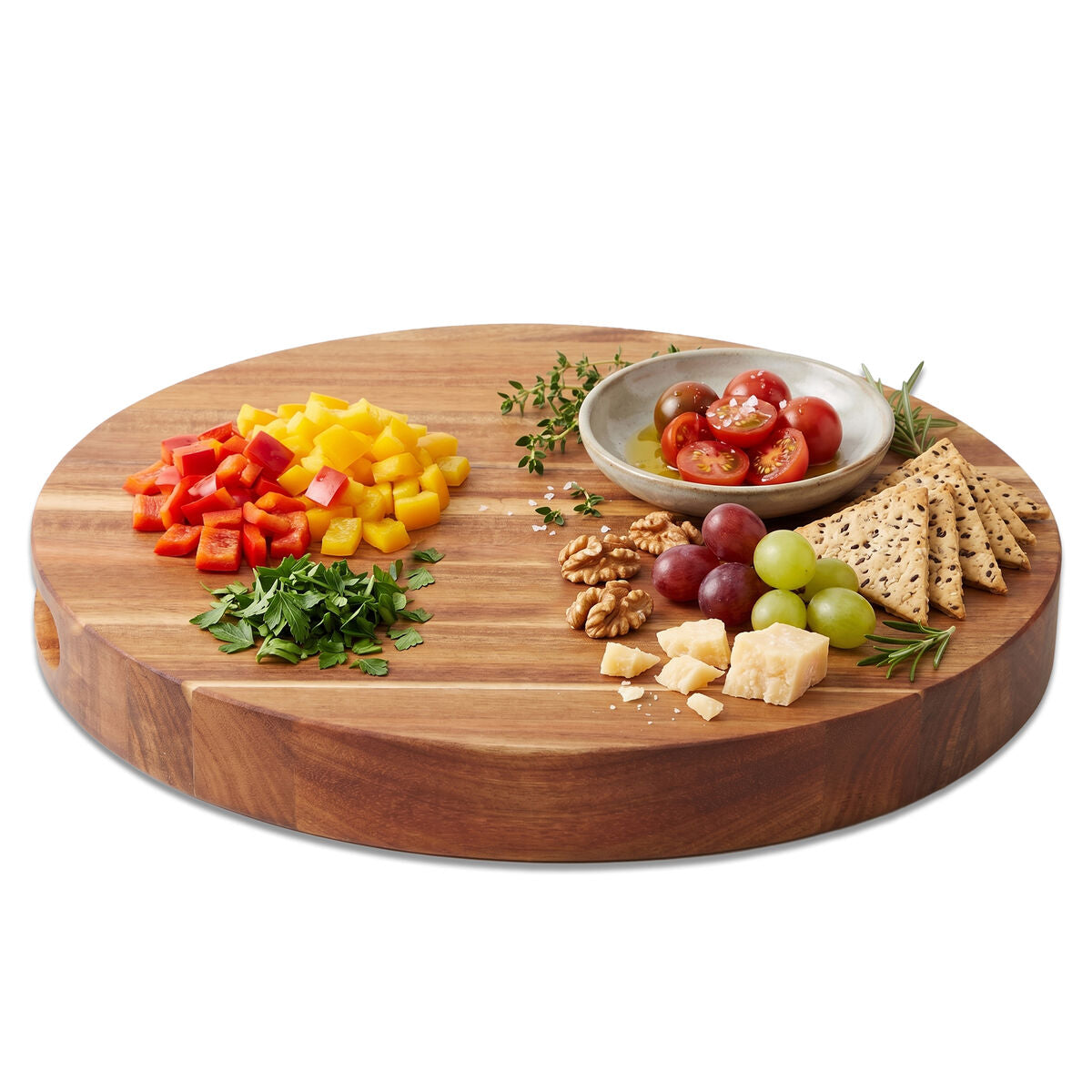 Acacia Round Chopping and Serving Board | Kora