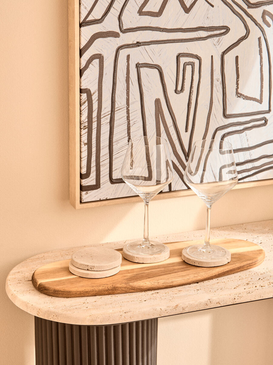 Acacia Oval Serving and Chopping Board | Kora
