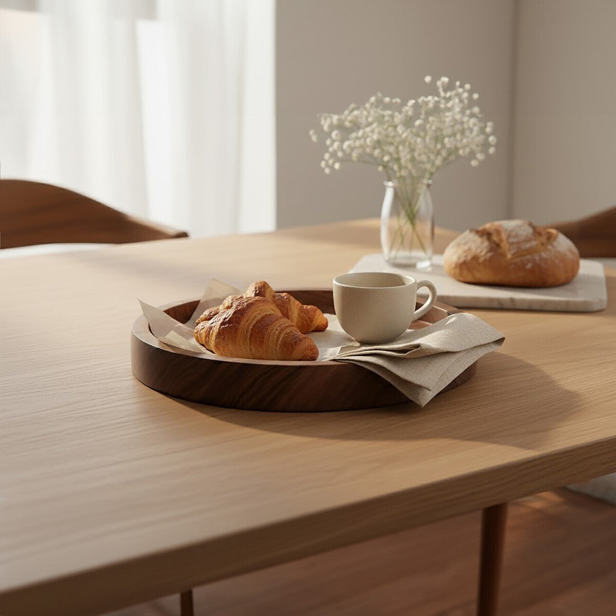 Small Sheesham Wood Tray | Rosi