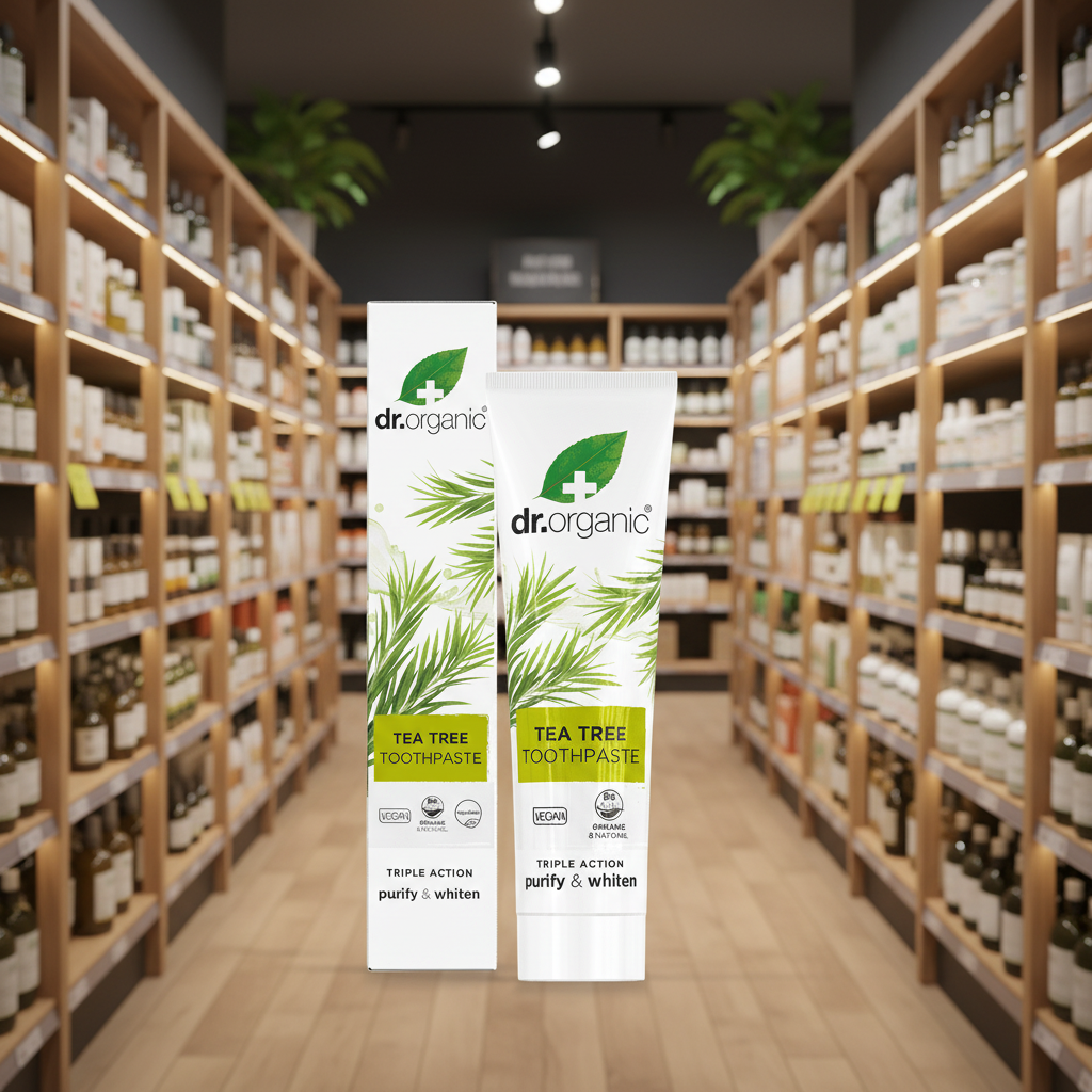 Dr Organic Tea Tree Toothpaste - 100ml
