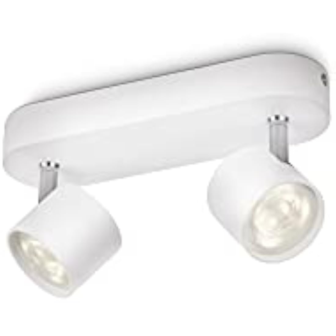 PHILIPS MyLiving Star 2 Bar Spotlight Ceiling Bar (Integrated 2 x 3 W LED Bulb) - White