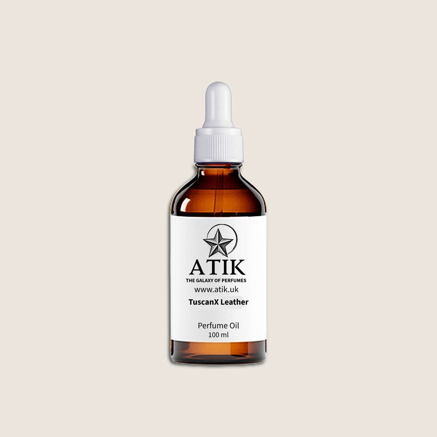 TuscanX Leather Perfume Oil  Deep Leathery & Amber Scent