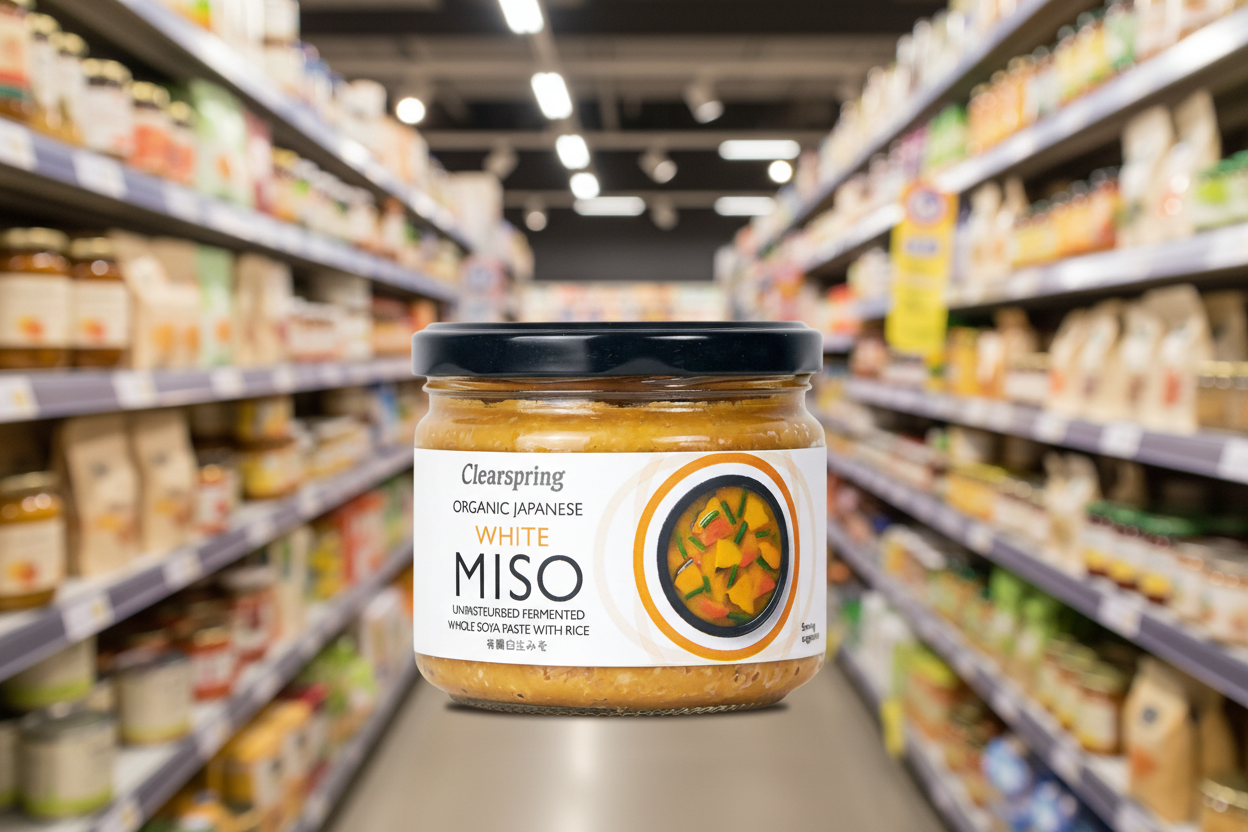 Clearspring Miso - White - jar (unpast) Organic - 270g