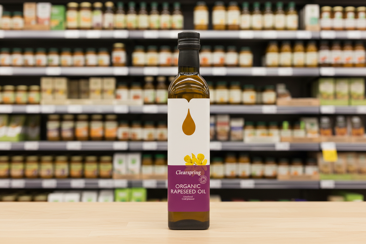 Clearspring Oil - Rapeseed Organic - 500ml