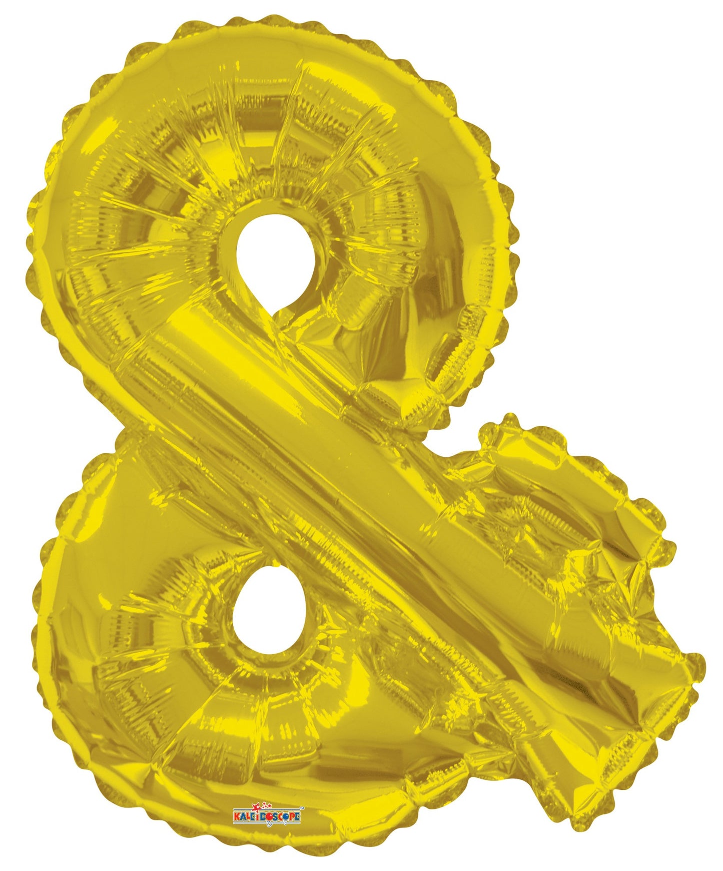 34"  Gold &amp; Symbol Balloon