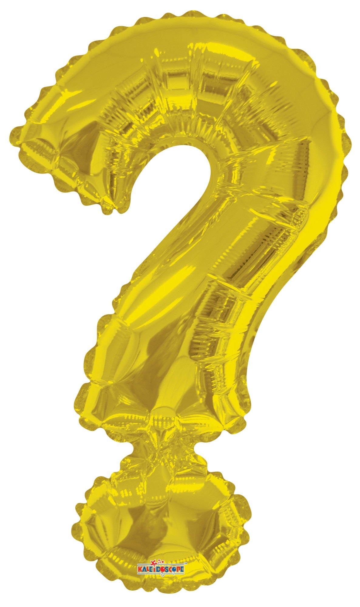 34" Gold Symbol ? Balloon