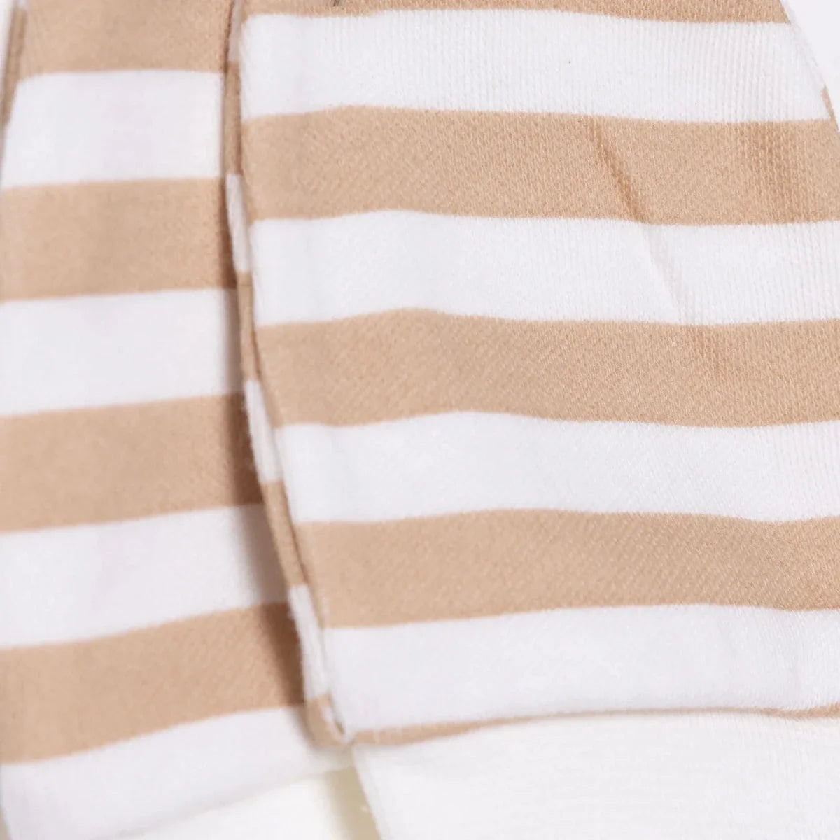 HelloBaby Boys Mitten Striped - Ecru Printed