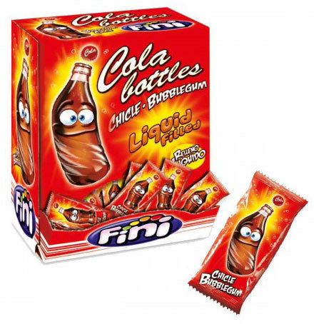 200 x Fini Cola Bubble Gum 20Gm