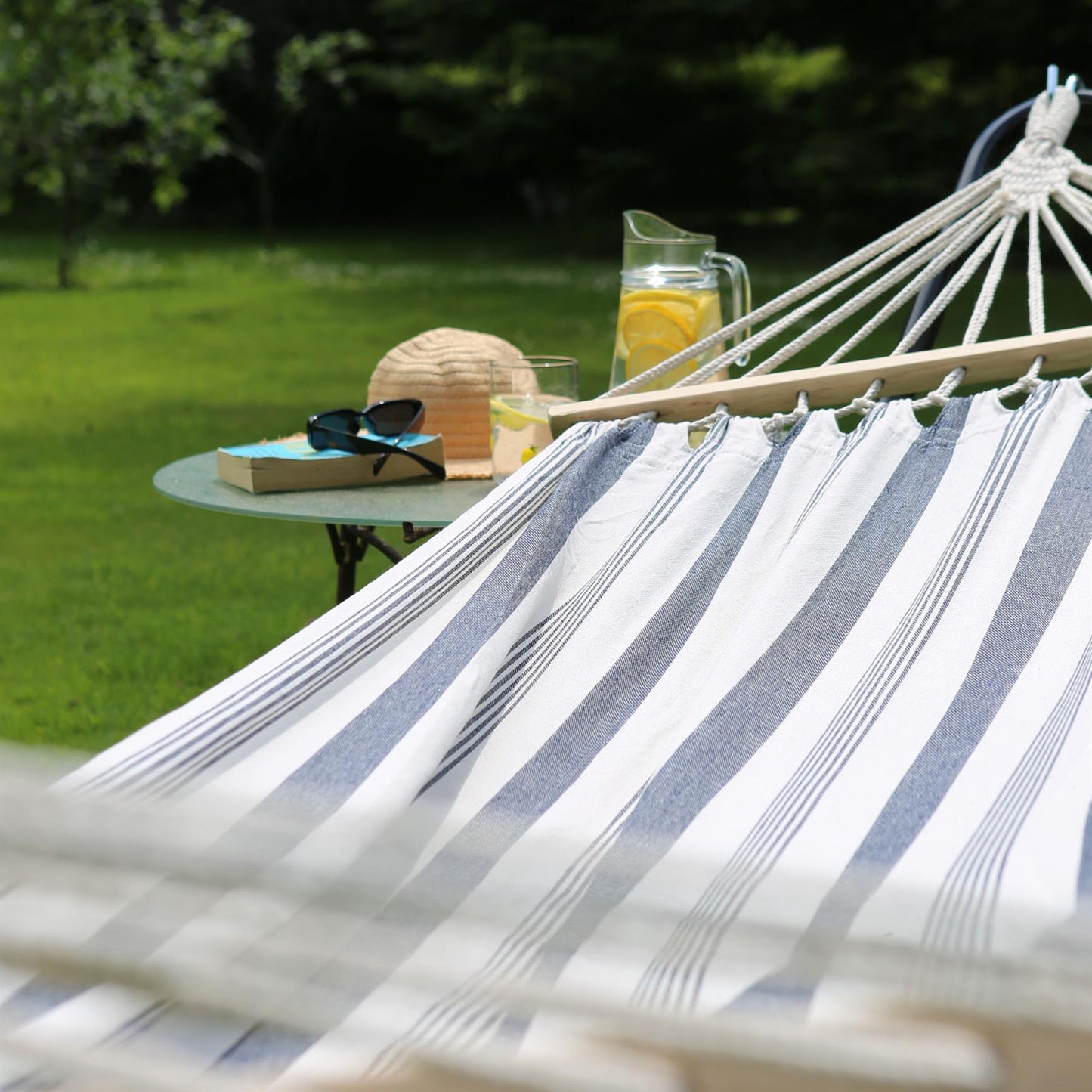 200 x 80cm Deluxe Cotton Garden Hammock