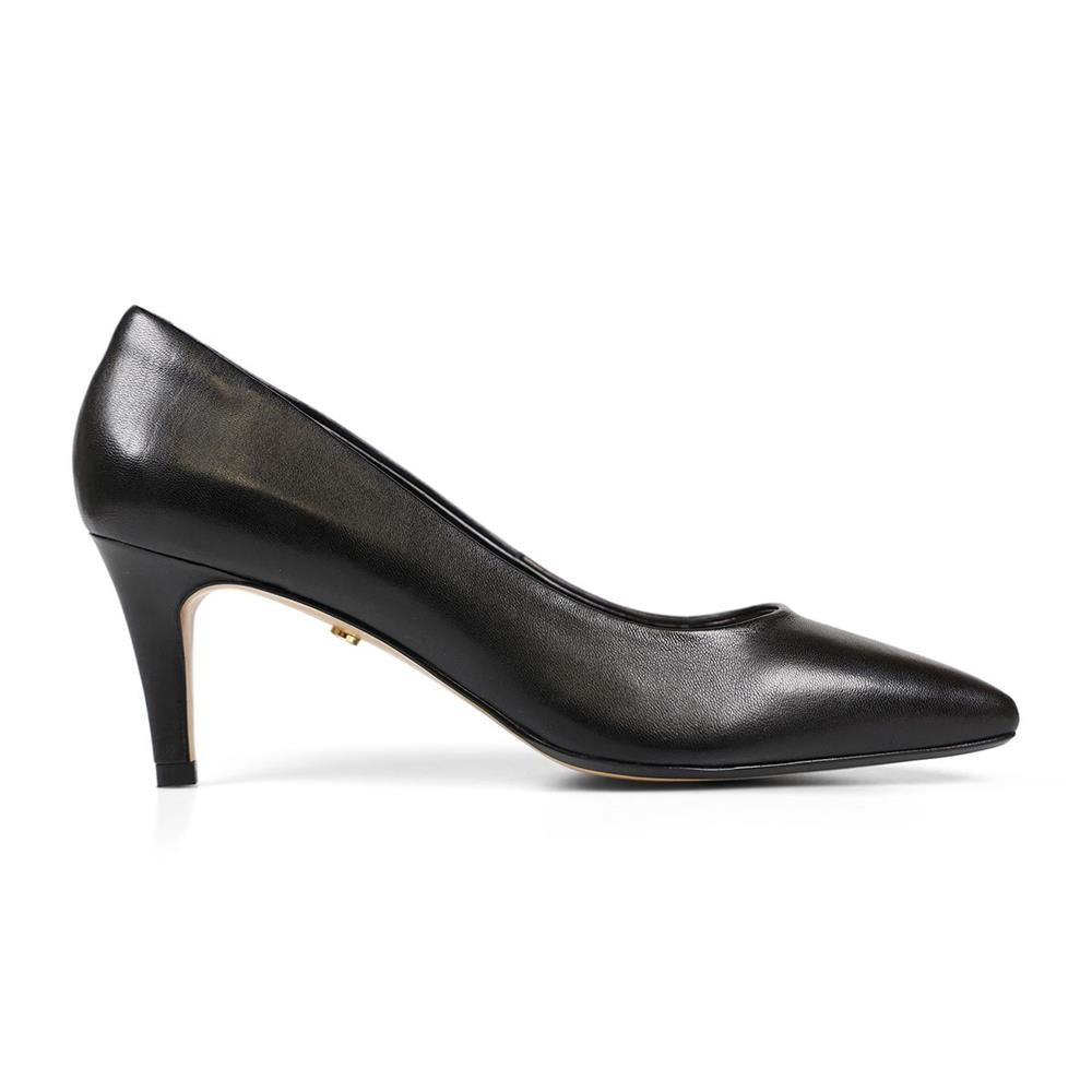 Lux Comfort Courts HARLOW - Black Leather