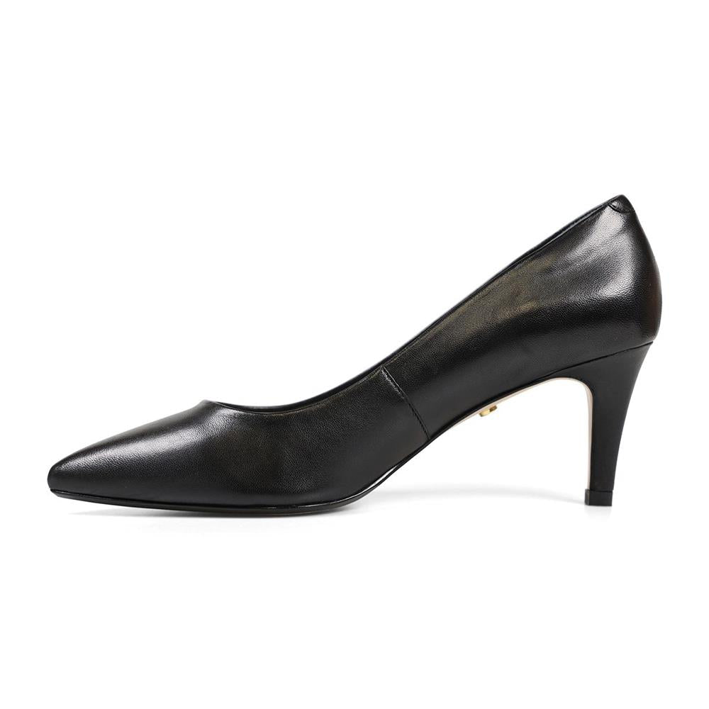 Lux Comfort Courts HARLOW - Black Leather