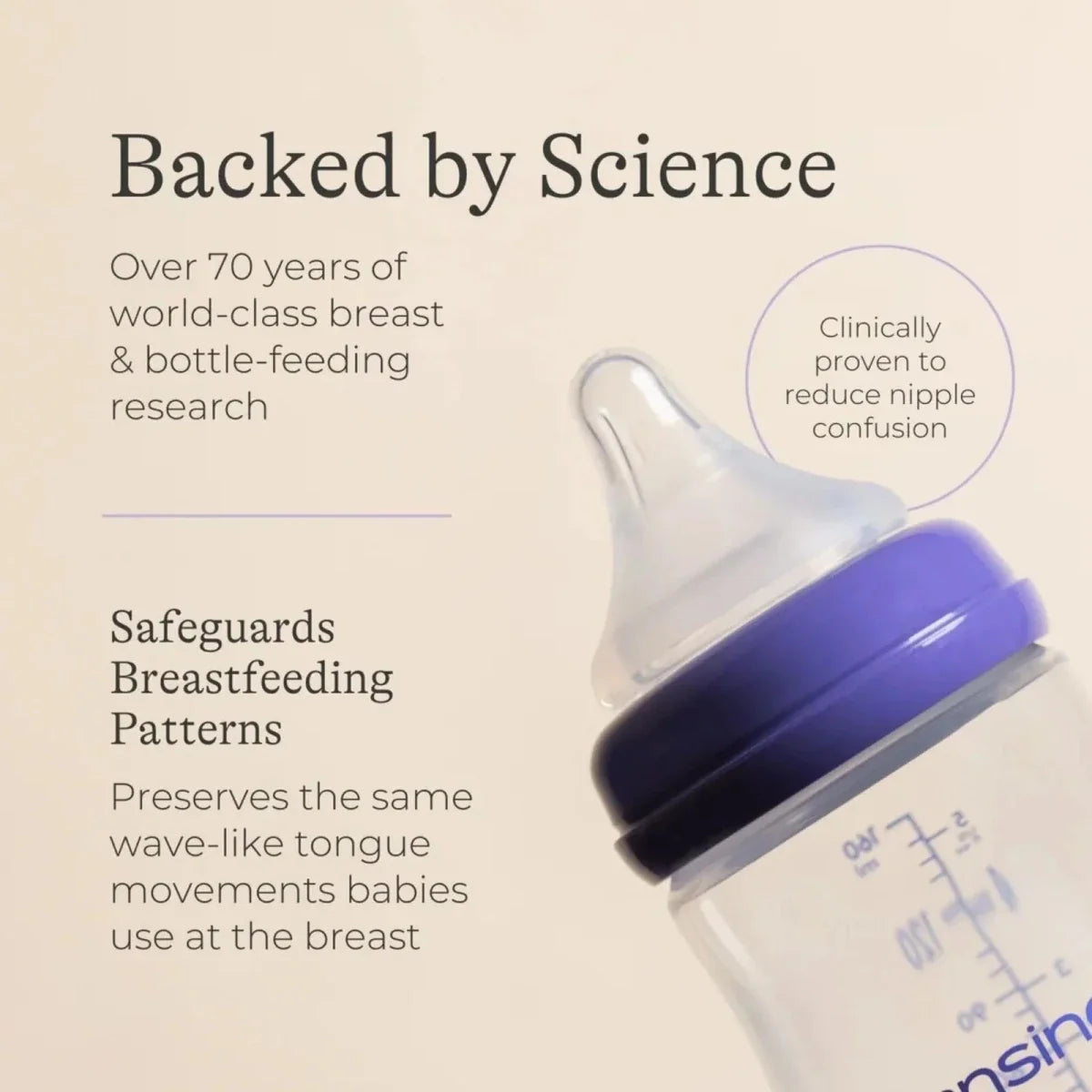Lansinoh Feeding Bottles with NaturalWave Teat 240ml Pack of 2