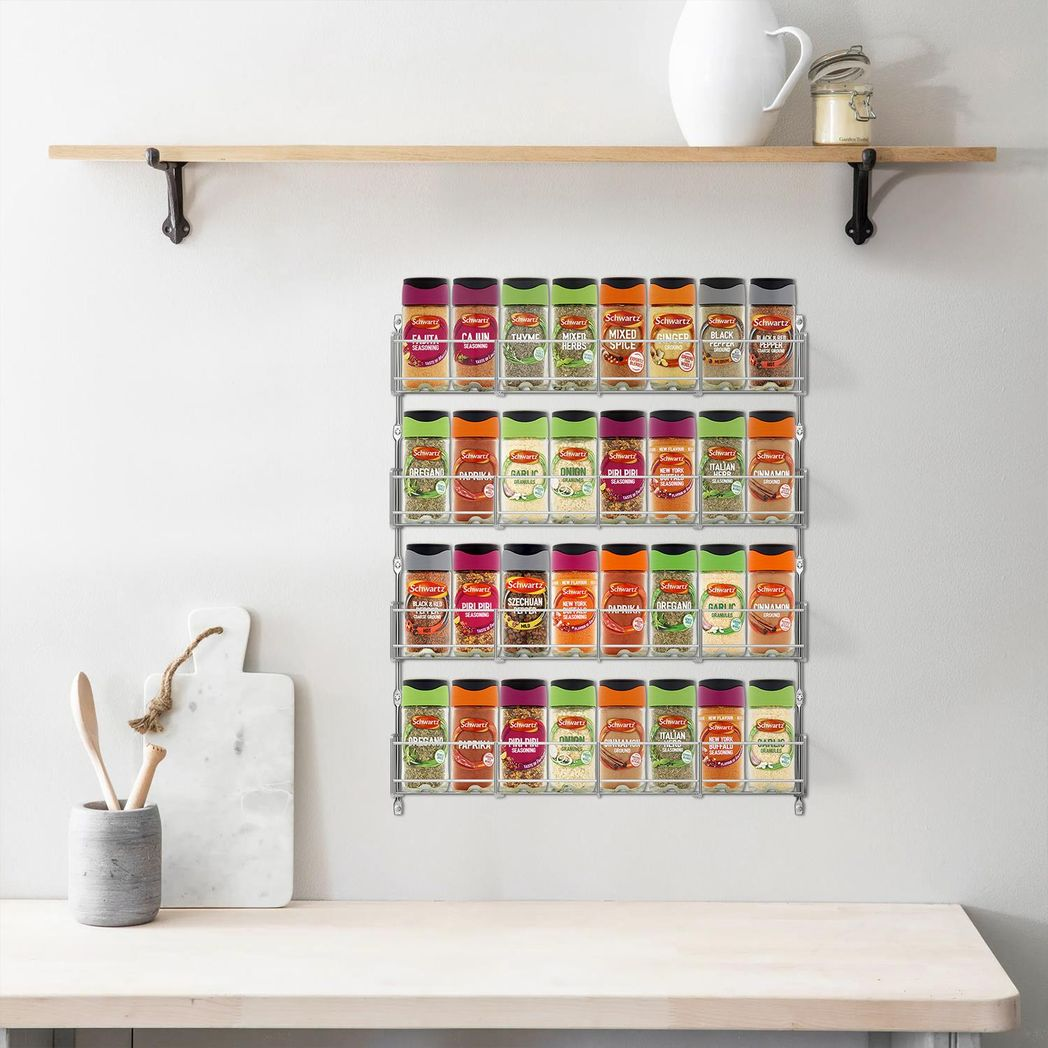 VINSANI 4 TIER HERB AND SPICE RACK 0008763
