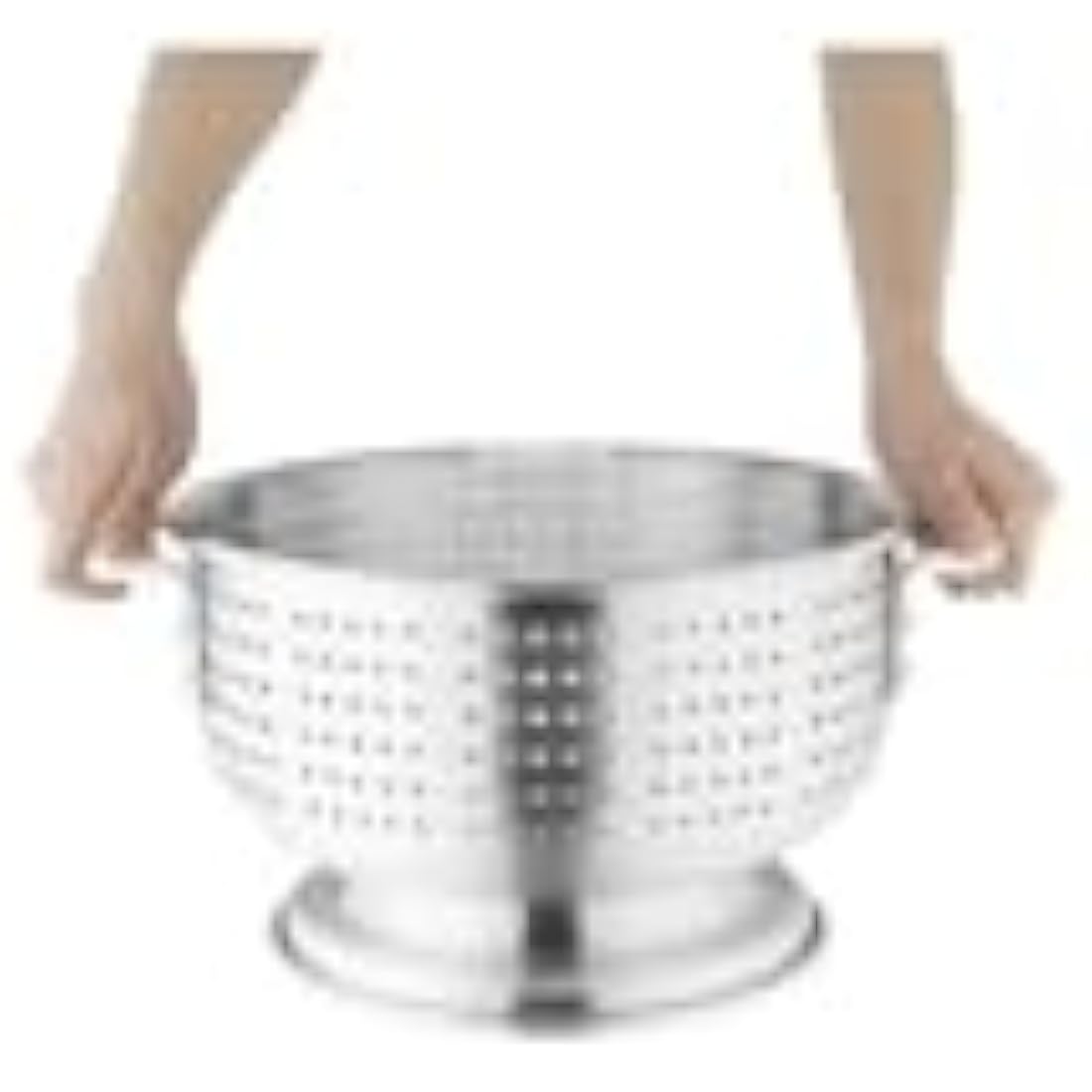 Vogue 12842 Colander 16In Strainer Kitchen Cooking Heavy Duty Aluminium Handles