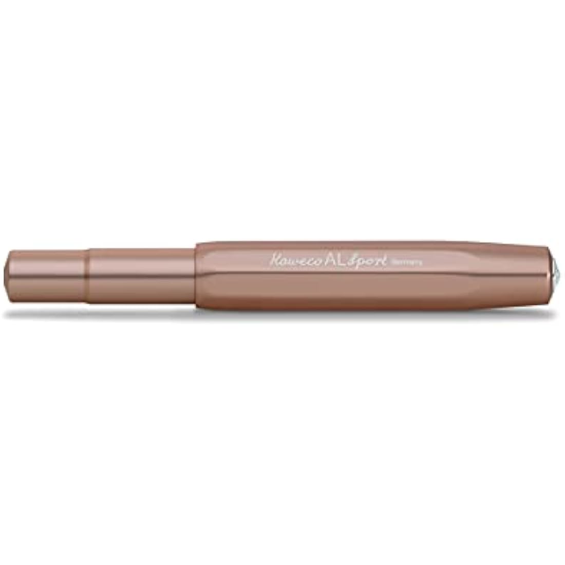 Kaweco AL SPORT Fountain Pen Rosé Gold I Premium Fountain Pen for Ink Cartridges I Exclusive Fountain Pen 13 cm I Nib: M (Medium)