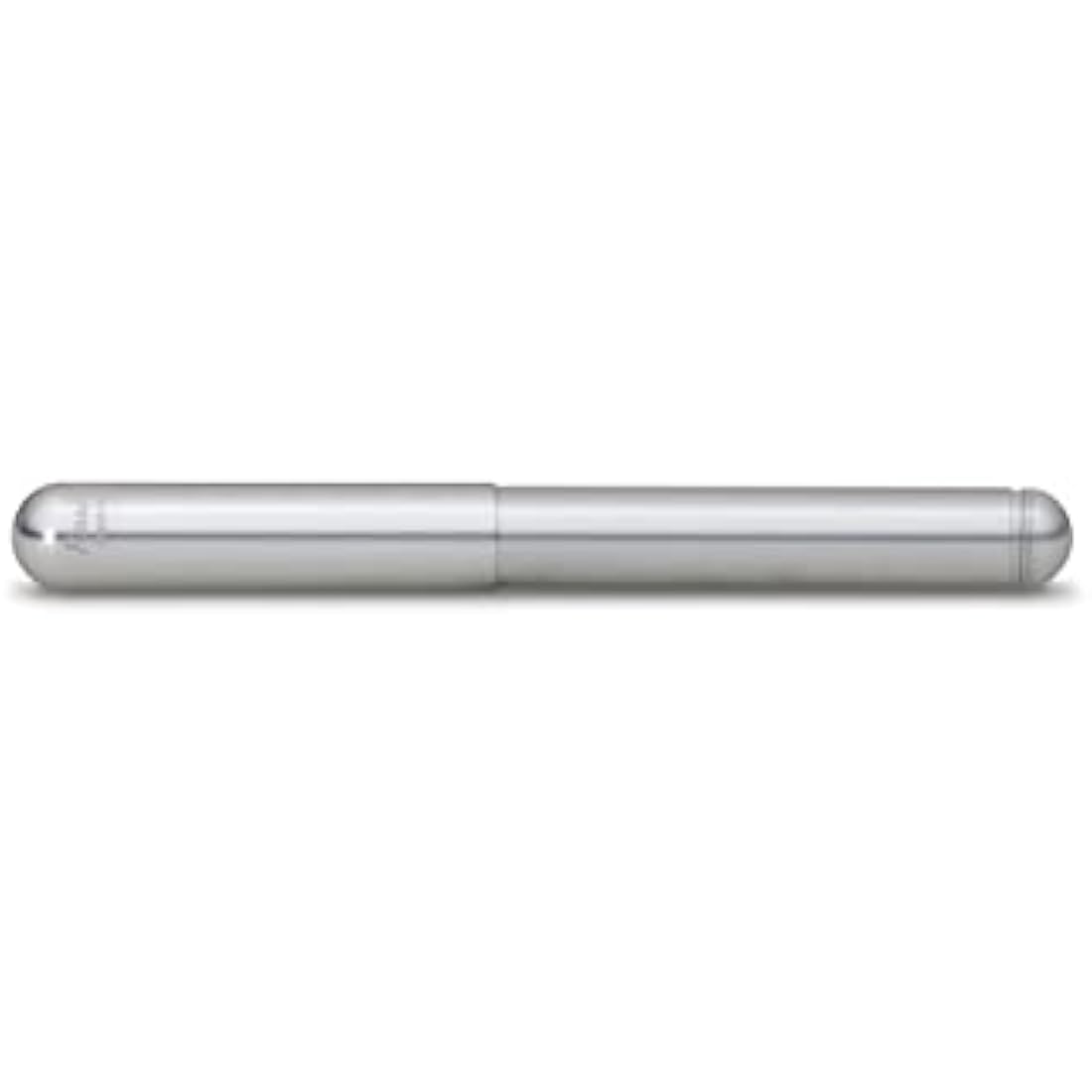 Kaweco LILIPUT Fountain Pen Silver I Premium Aluminium Fountain Pen for Ink Cartridges I Exclusive Fountain Pen 12.5 cm I Nib: BB (Extra Broad)