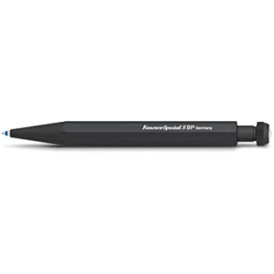 Kaweco SPECIAL S Ball Pen Black I Retractable Ballpoint Pen with Standard D1 Refills in a Tin Box I Aluminium Ball Pen 10.5 cm