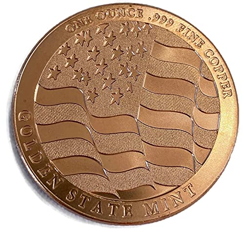 11FORCE American Eagle Copper Round – 1 oz .999 Fine Copper Coin | Collector's Edition