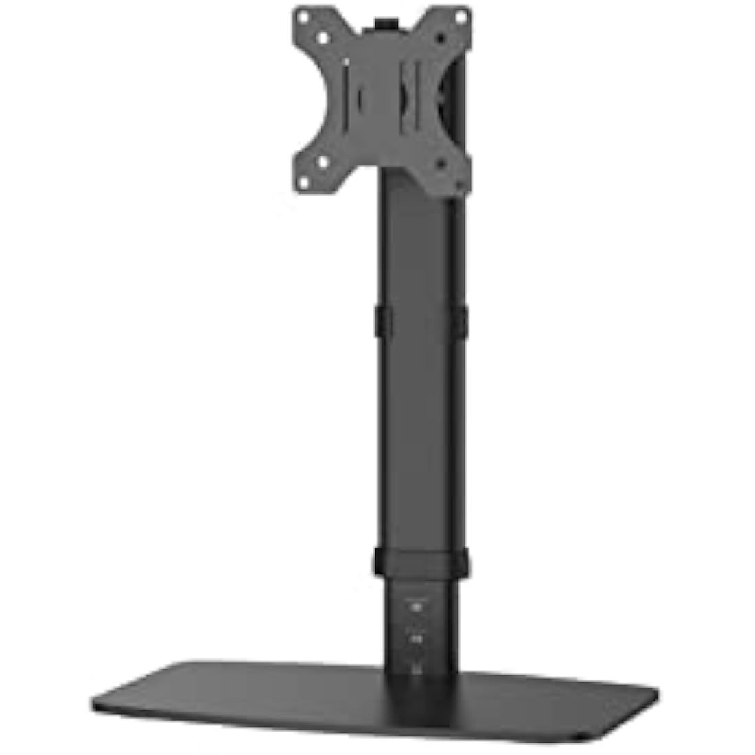 Newstar FPMA-D890BLACK Stylish Tilt/Turn/Rotate Desk Stand for 10-30" Monitor Screen, Height Adjustable - Black