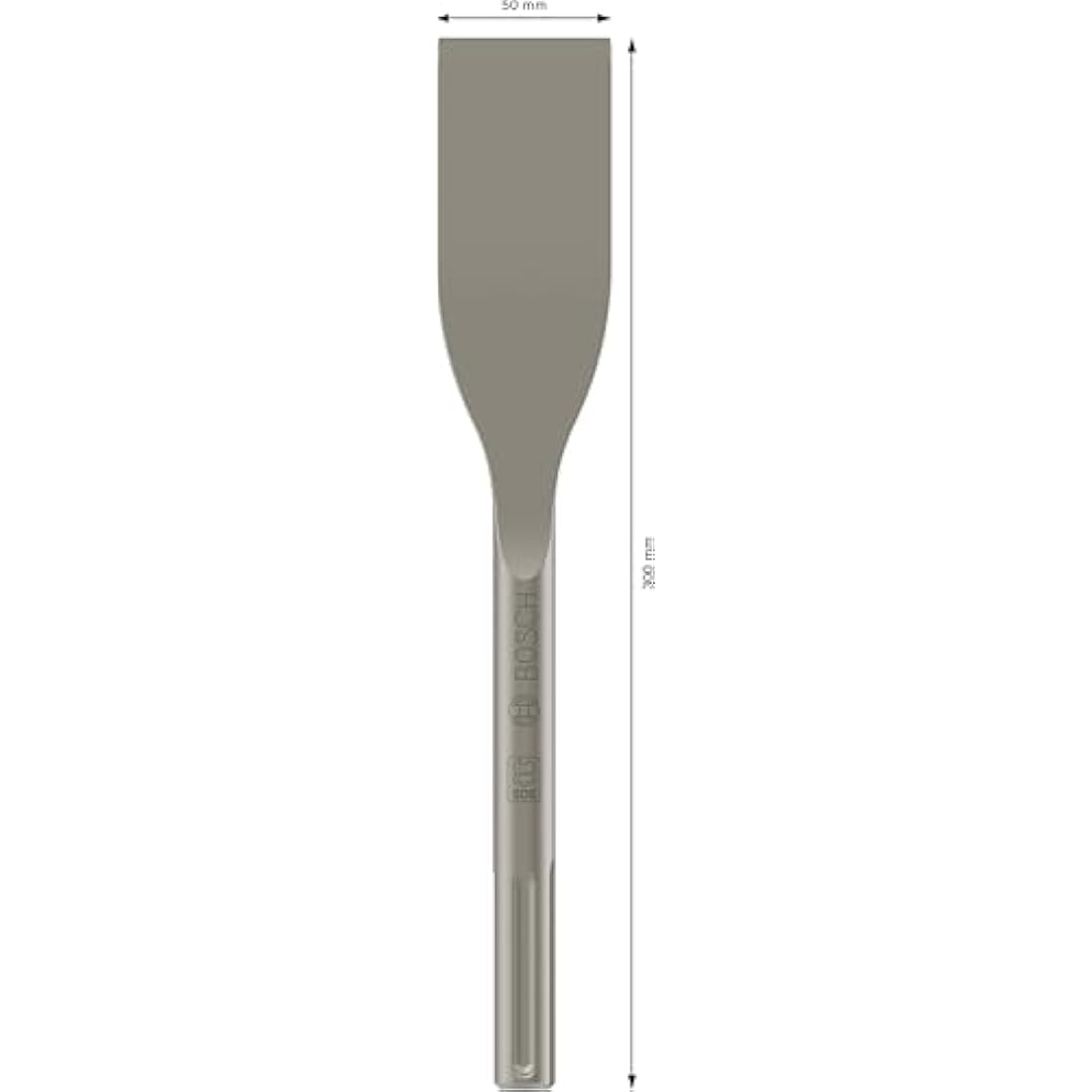 Bosch 1x PRO SDS max-5C Tile Chisel (for Tiles, Tiles, Ø mm, Professional Accessory Rotary Hammer Drill, Break Hammer)