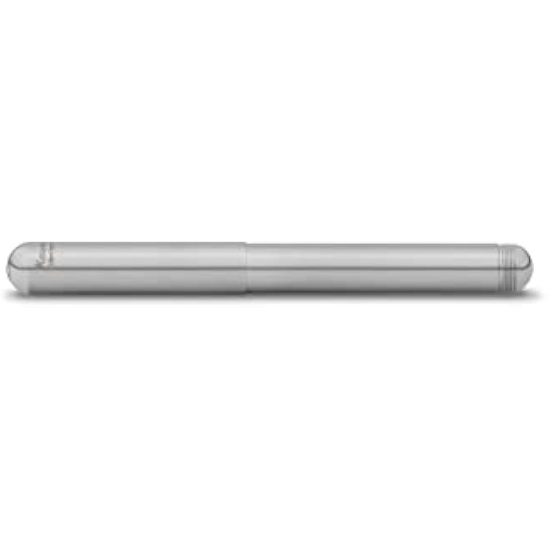 Kaweco LILIPUT Fountain Pen Stainless Steel I Premium Stainless Steel Fountain Pen for Ink Cartridges I Exclusive Fountain Pen 12.5 cm I Nib: EF (Extra Fine)