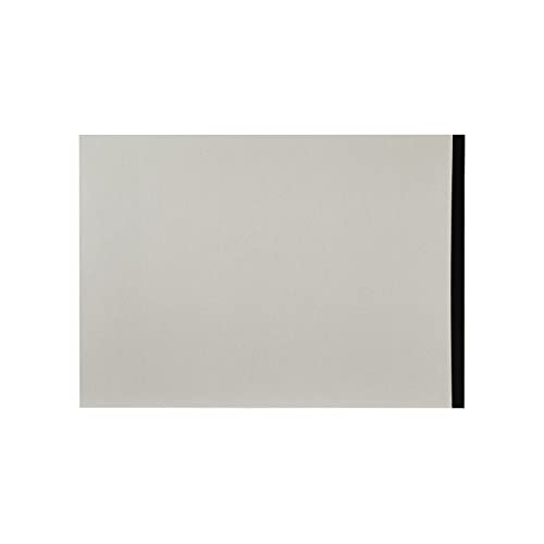 Daler-Rowney Aquafine Textured Watercolour & Gouache Cold-Pressed 300gsm A3 Paper Pad, Glued 1 Side, Natural White, 50 Sheets, For Professional & Beginner Artists & Students, Acid-Free