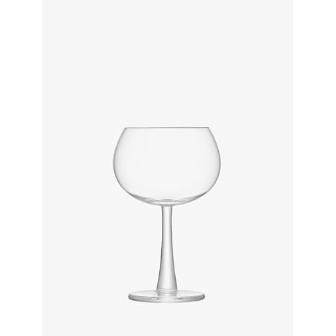 LSA International Gin Balloon Glass 420 ml Clear | Set of 2 | Mouthblown and Handmade Glass | GN03