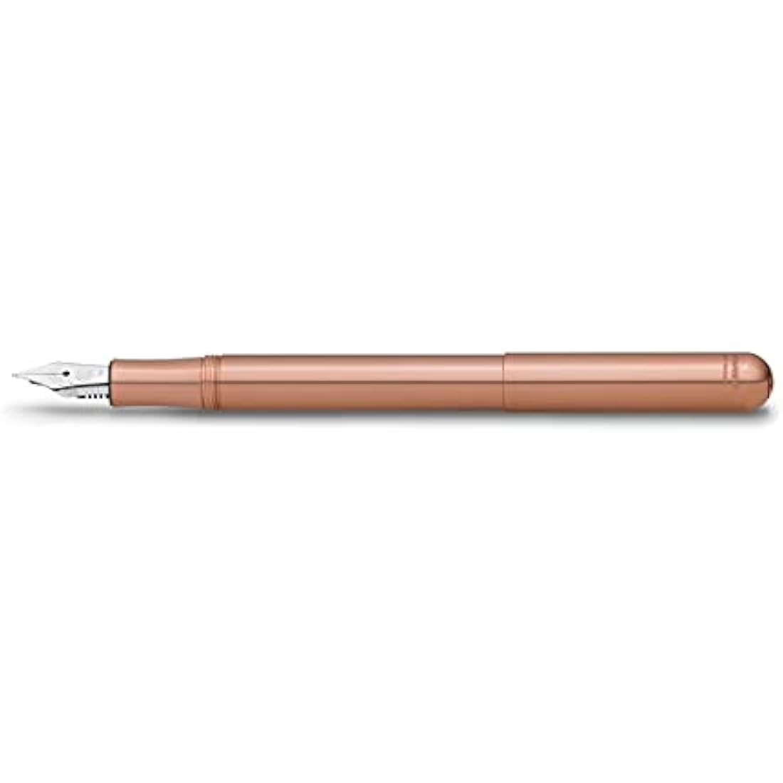 Kaweco Liliput Copper Fountain Pen, Exclusive Copper Fountain Pen for Ink Cartridges Including Retro Metal Box, Fountain Pen 12.5 cm, Nib Width: BB (Extra Wide)
