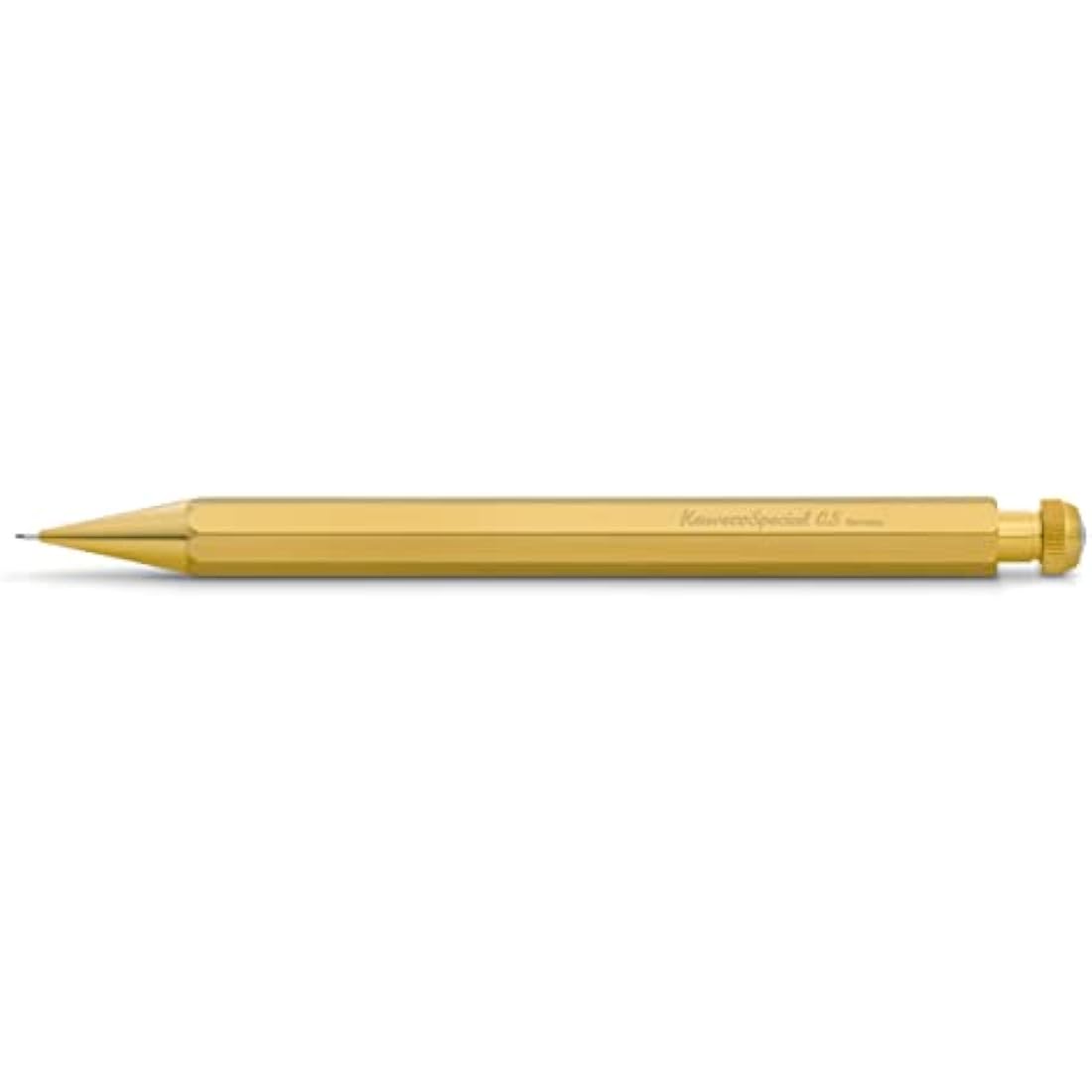 Kaweko Pencil Special Mechanical Pencil 0.5 Brass, with Eraser