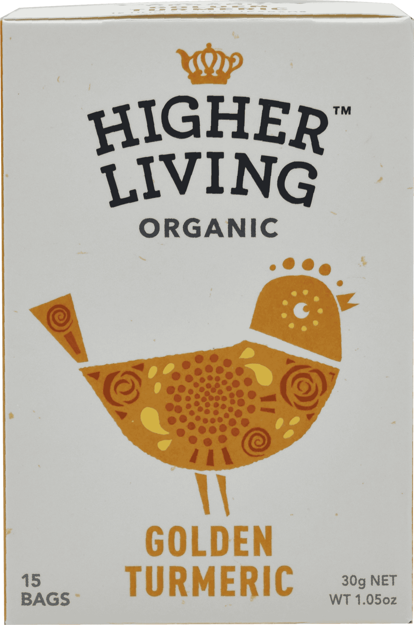 4 x Higher Living Golden Turmeric - 15g