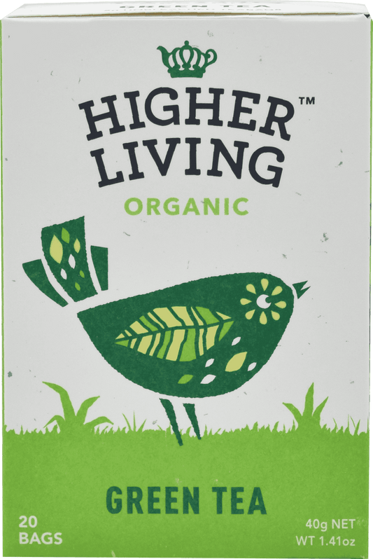 4 x Higher Living Green Tea - 20g