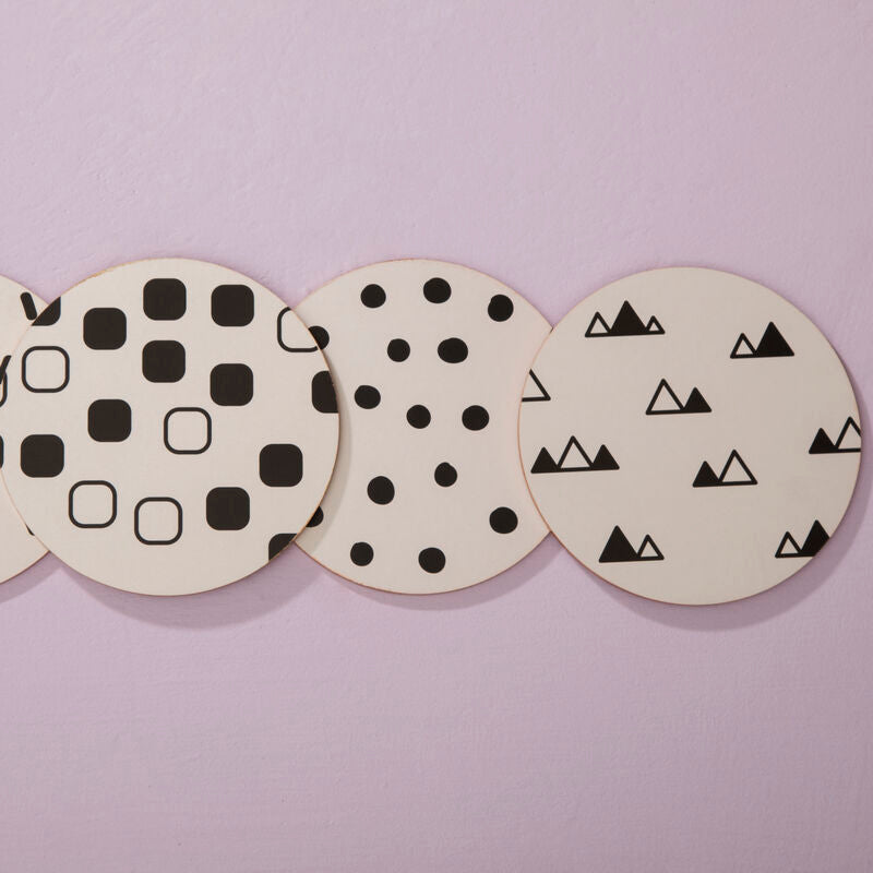 Set of 4 Eclectic All Sorts Coasters | Mimo