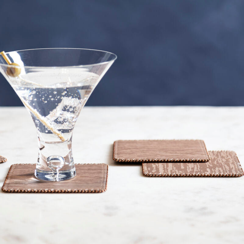 Knightsbridge Set Of 4 Square Coasters