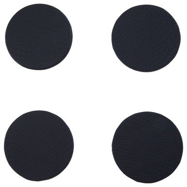 Set of Four Black Coasters | Mixology