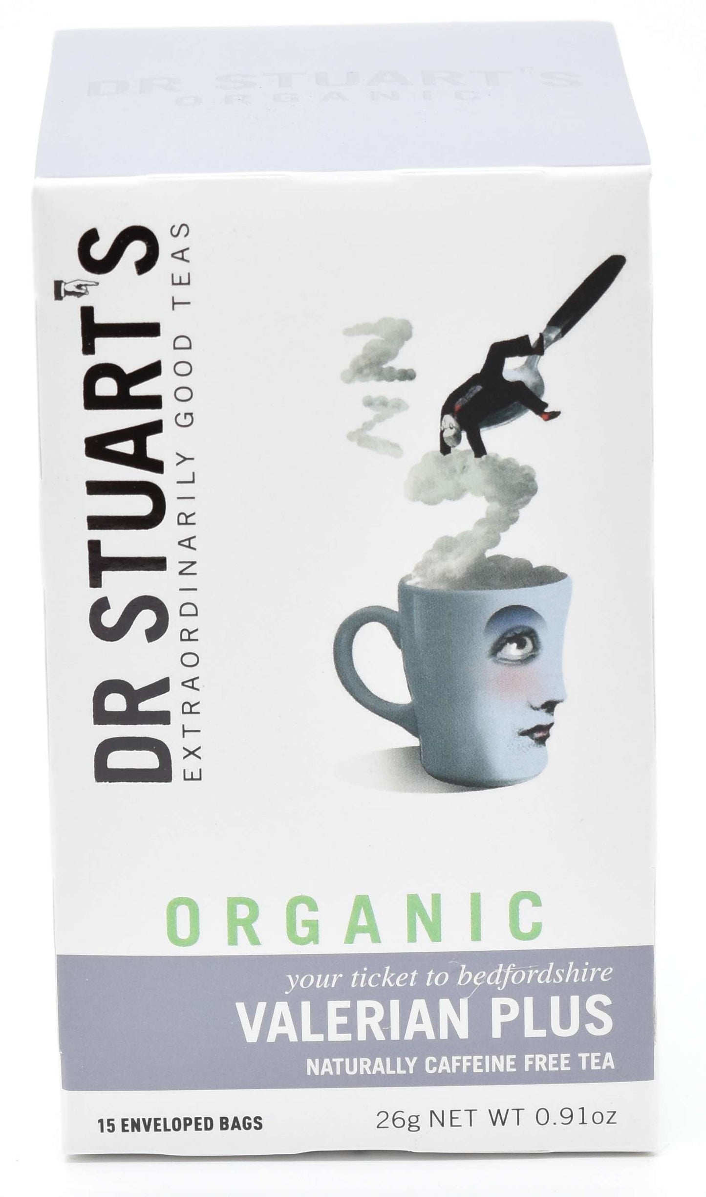 4 x Dr Stuarts Organic Valerian Plus - 15g