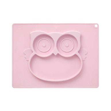 Kai Silicone Divided Food Plate in Owl Shape